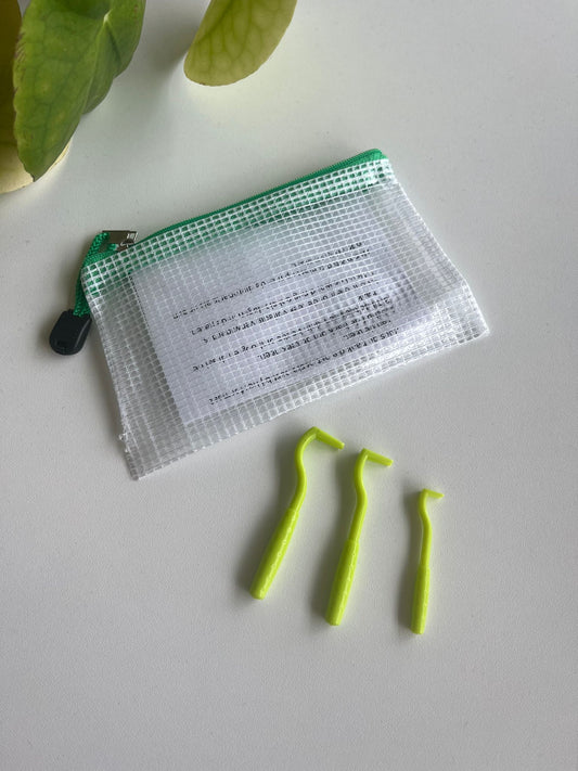 Set van 3 tekenpennen voor honden in handige etui